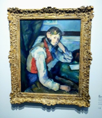 Paul Cézanne; Der Knabe mit der roten Weste (ca. 1888/90) Bührle