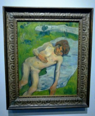 Paul Gauguin; Bretonischer Junge (1889) W-R-M